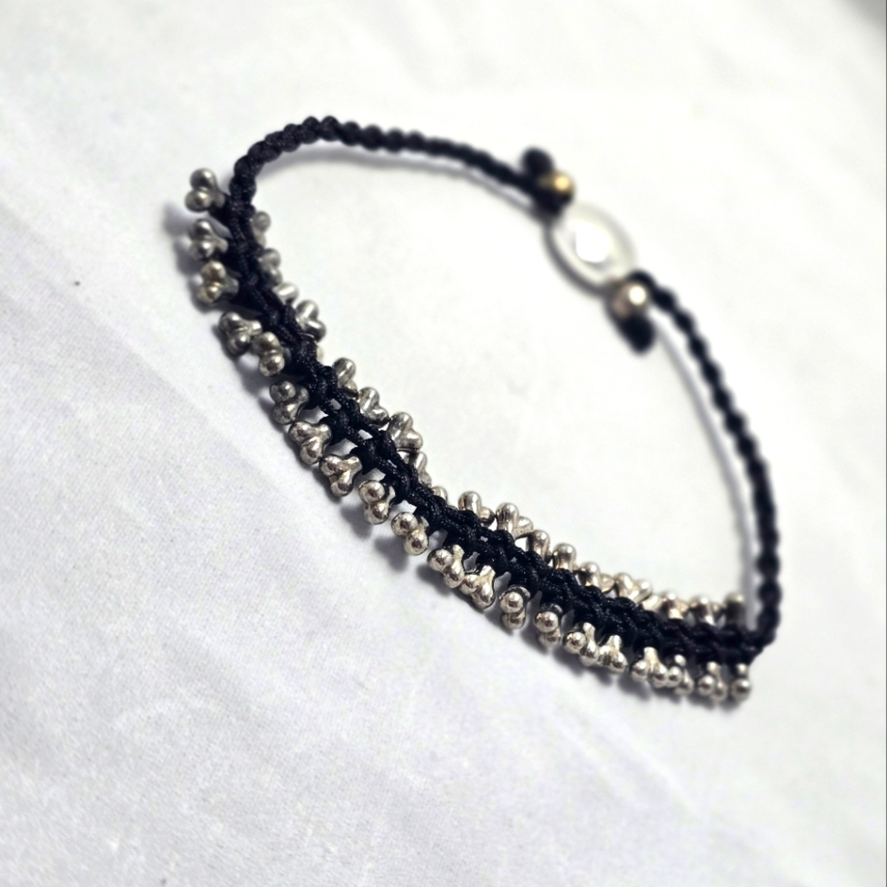 Bone Bracelet With Adjustable Closure